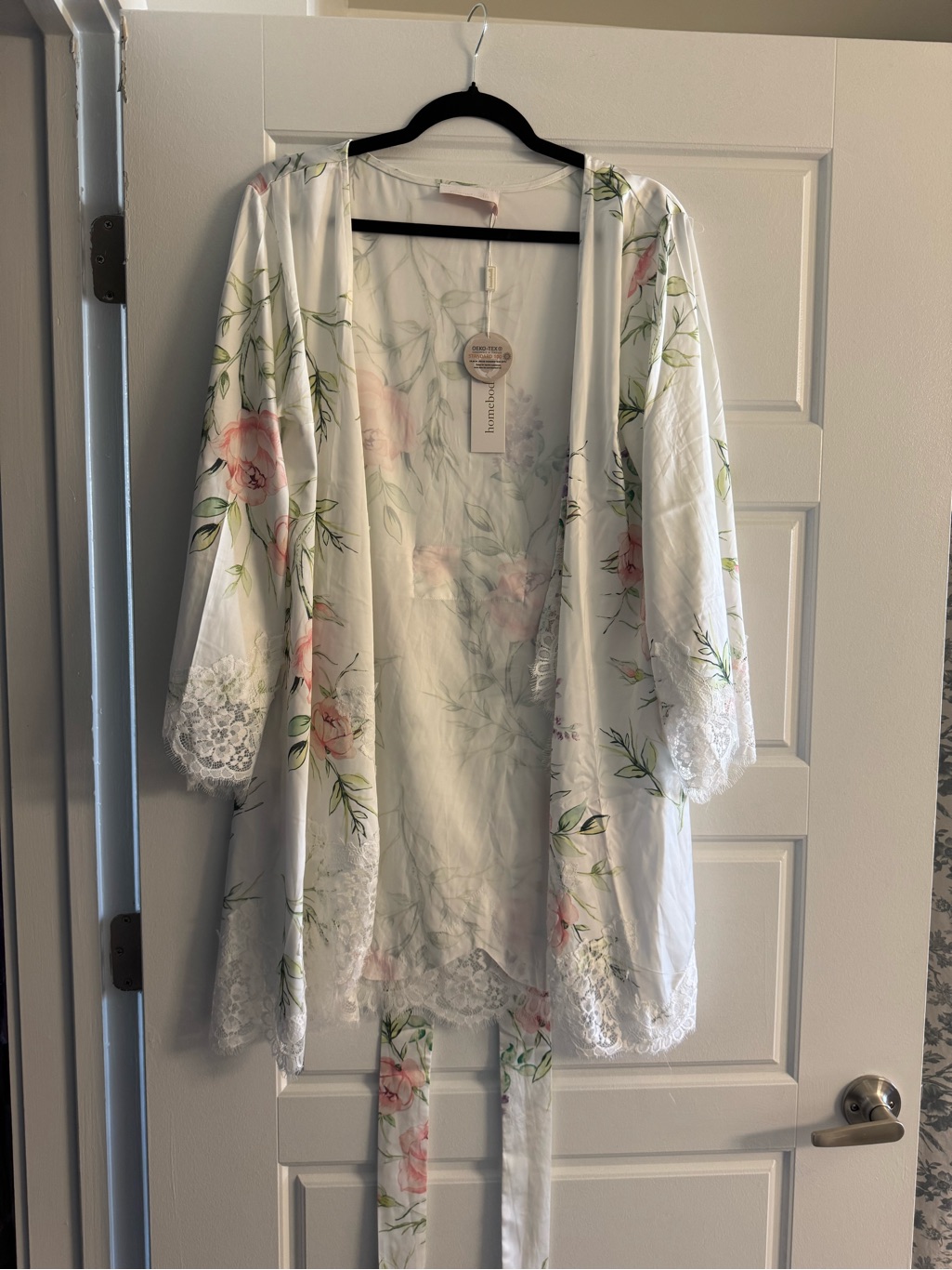 Nwt Homebodii Sian Short Robe Xs — image 2 of 4
